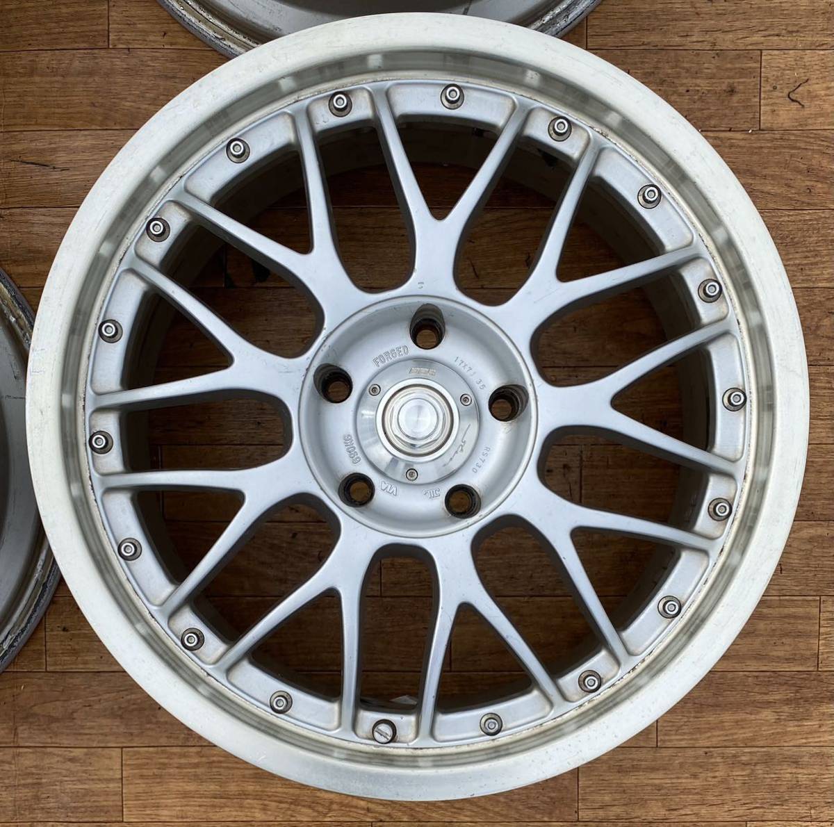 軽量 鍛造 希少 STERN シュテルン BBS FORGED 17インチ アルミホイール 
