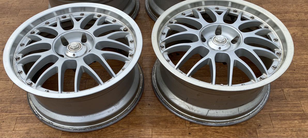 軽量 鍛造 希少 STERN シュテルン BBS FORGED 17インチ アルミホイール 