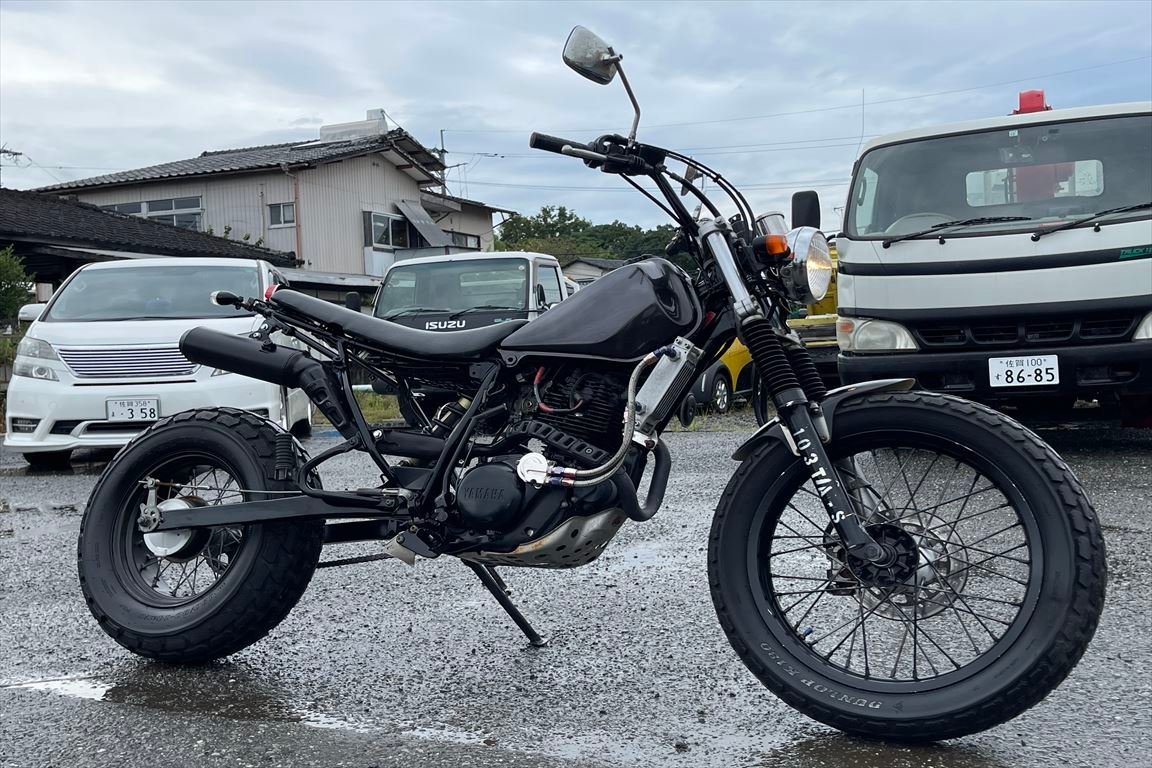 TW200E 売り切り！1円スタート！☆始動動画有☆DG07J！カスタム