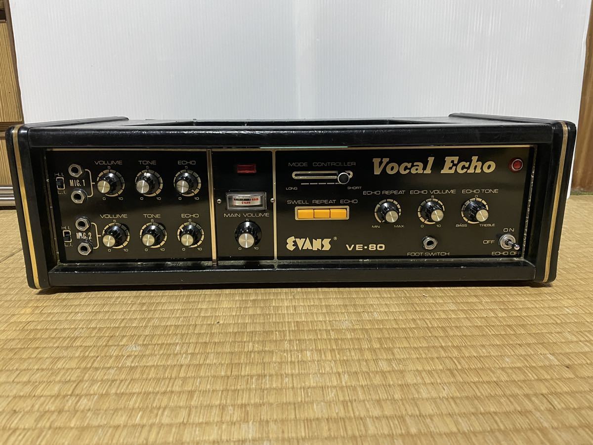 VE-80 EVANS VOCAL ECHO ジャンク Evans vocal echo evans VE-200 VE 0 