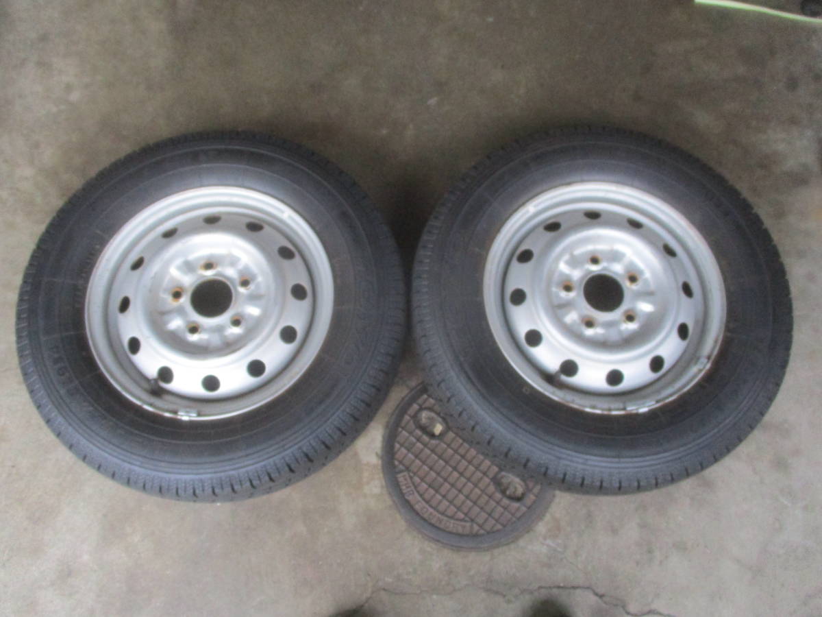 ボンゴ純正 14インチ PCD114 3 4 5J ＋50 165/80R14 