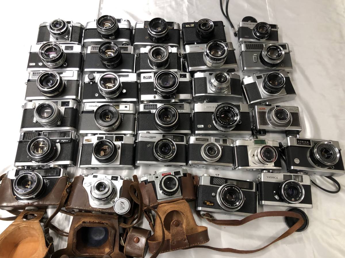 翌日発送可能　2個 OKB-898】フィルムカメラ レンジファインダー まとめ CANON キャノン