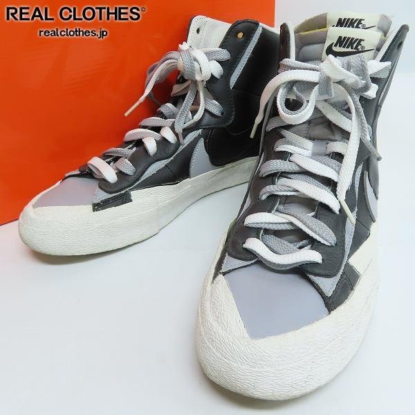 ズームフリーク4 25.5cm NIKE×SACAI/ナイキ×サカイ BLAZER/ブレザー MID BV0072-002/28.5 /080