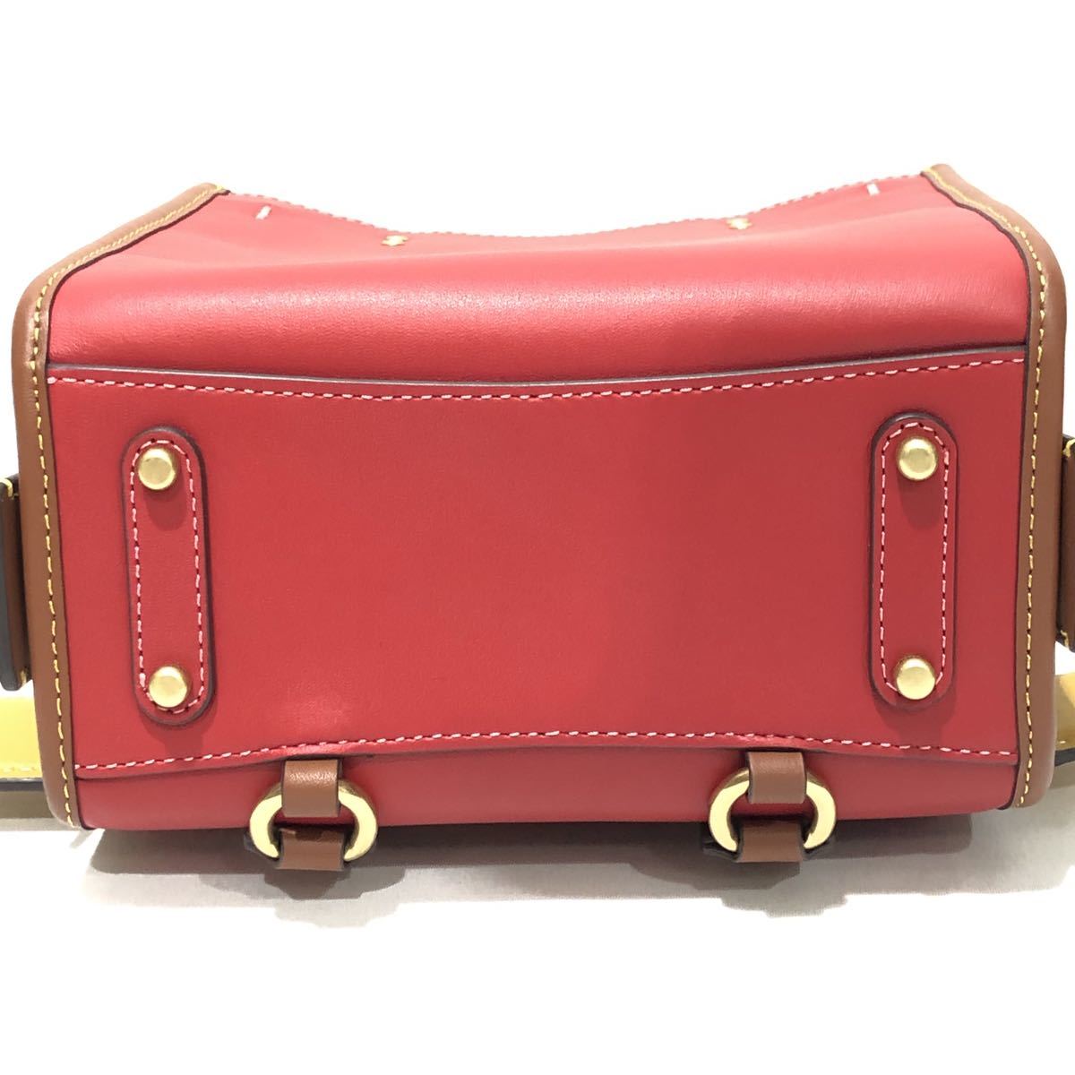 COACH】 ローグ 17・シグネチャー テキスタイル ジャカード 
