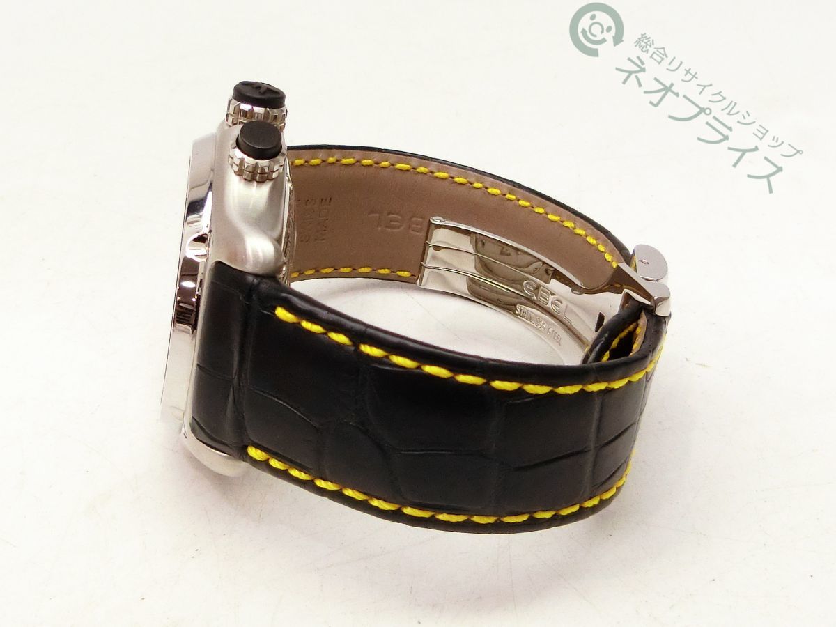 ◇Z2922 EBEL エベル 1911 クロノグラフ BTR 裏スケ 44mm メンズ 自動 
