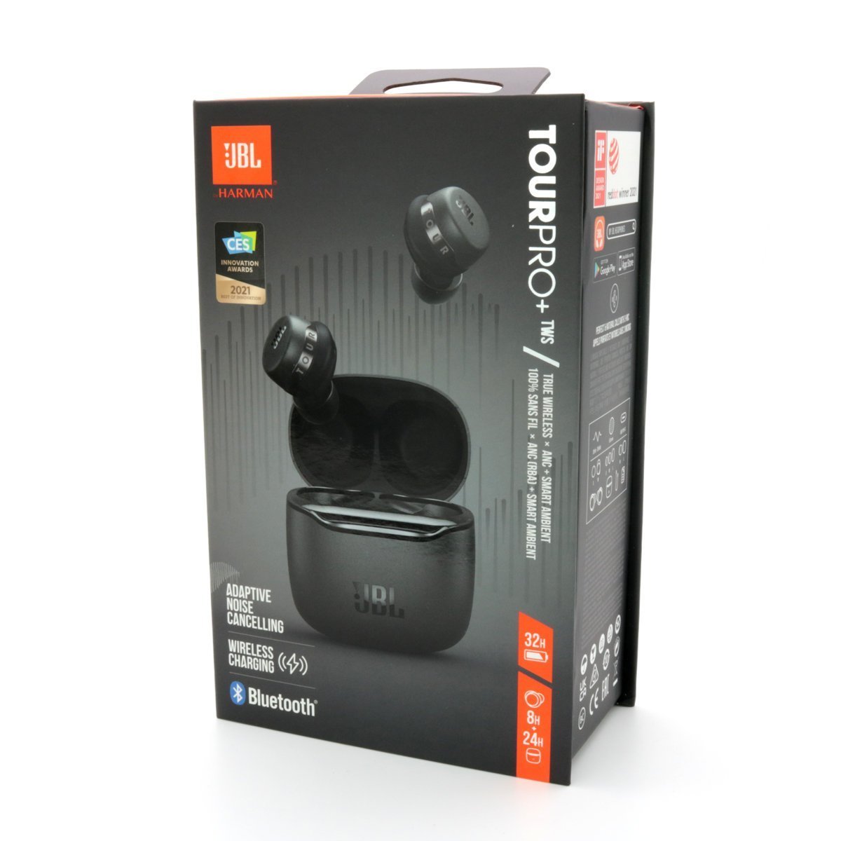 JBL TOUR TWS Tour | Pro+ PRO+ ハイブリッドノイズキャンセリング搭載