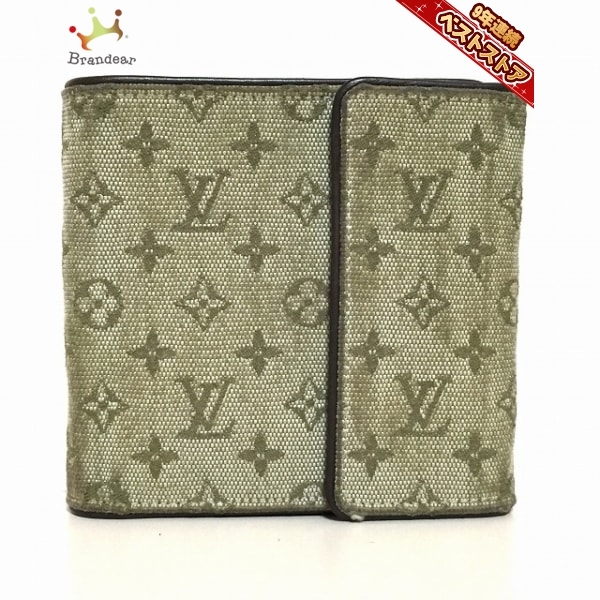 LV/ルイヴィトン ポルト ビエ クレディ モネ 三つ折り財布 モノグラム 