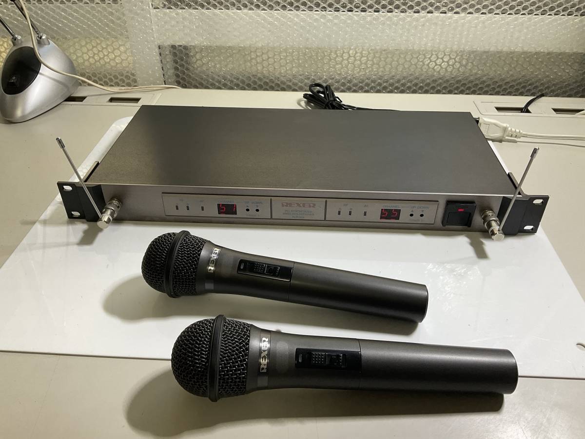 楽器・機材 REXER レクサー ワイヤレスレシーバー RZR-820