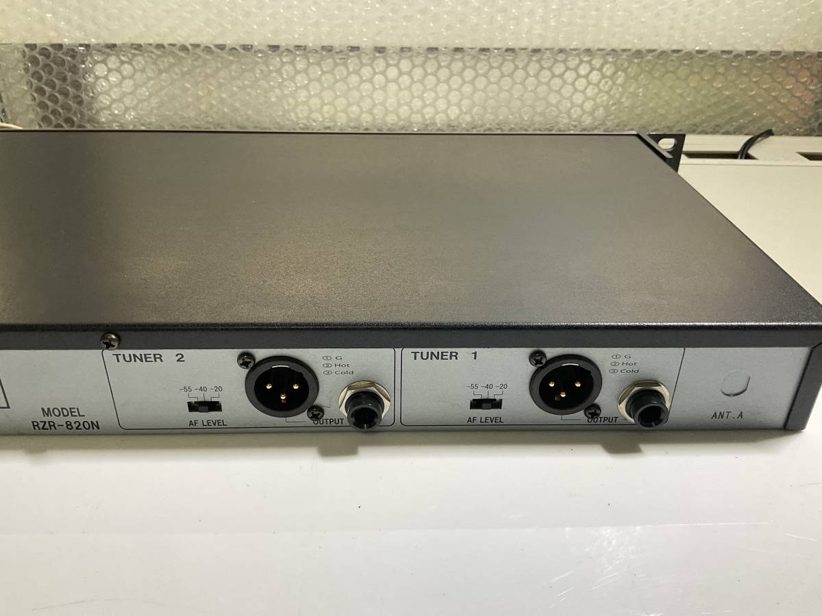 楽器・機材 REXER レクサー ワイヤレスレシーバー RZR-820