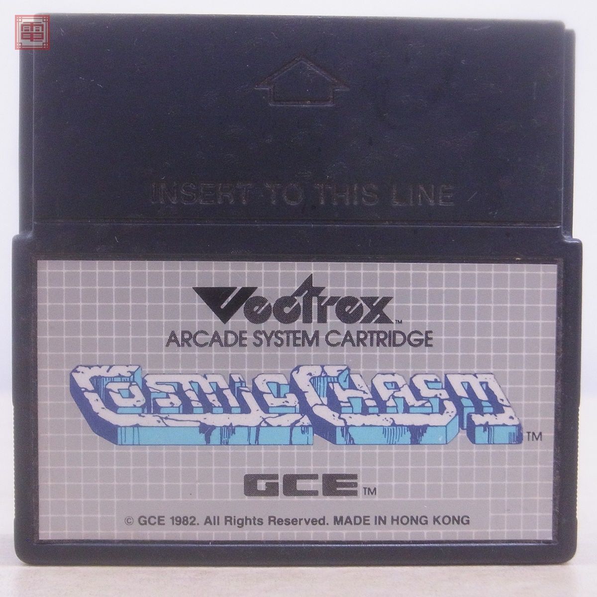 GCE Vectrex コズミックカムズ COSMIC CHASM ARCADE SYSTEM CARTRIDGE 