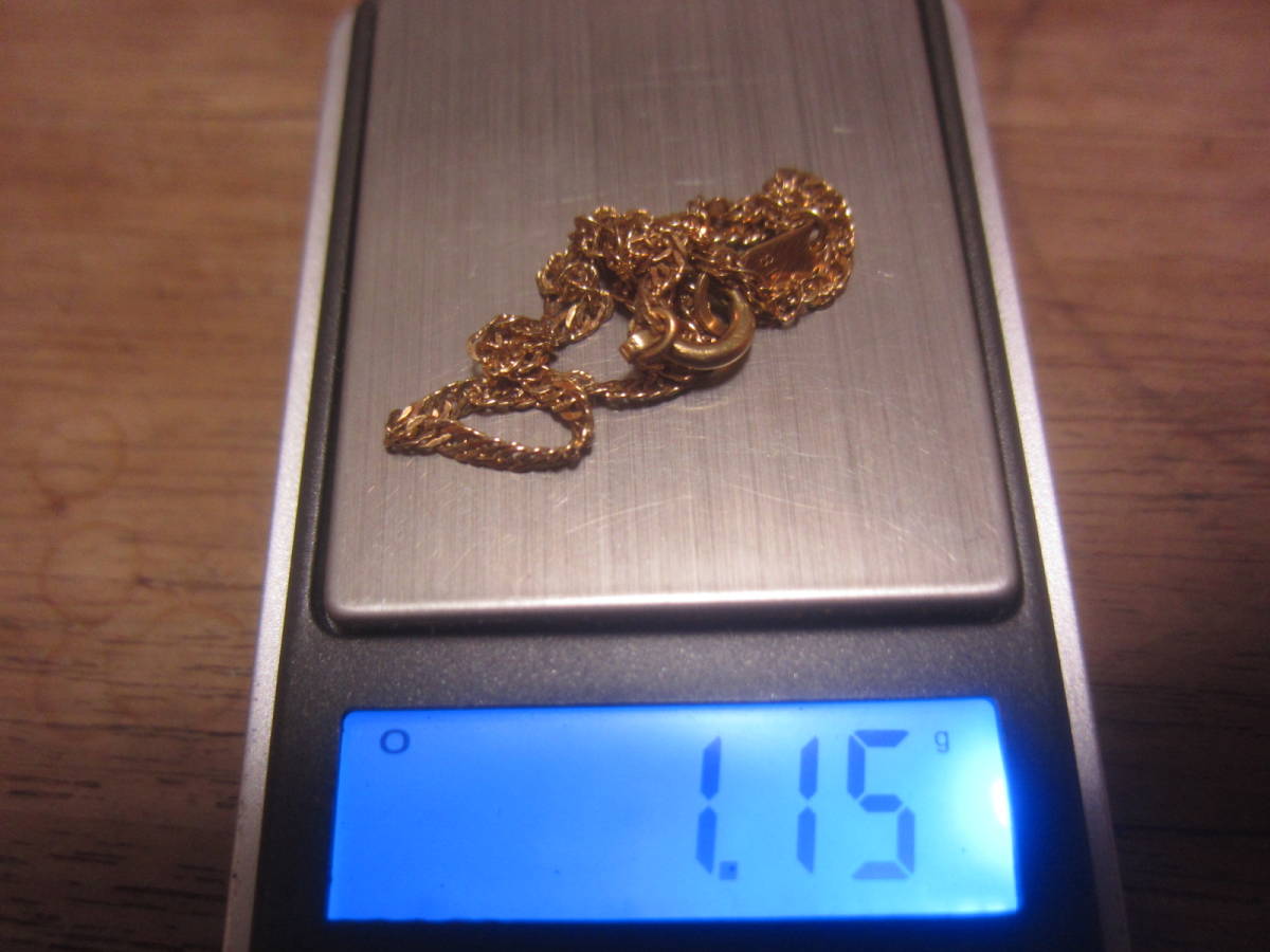 K18　ブレスレット　約1.15ｇ