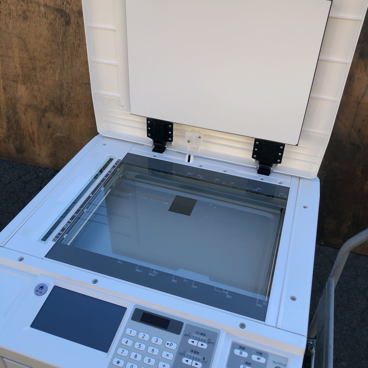 直接引取限定 理想科学 RISO GRAPH SF625Ⅱ 印刷機 不動産 チラシ 輪