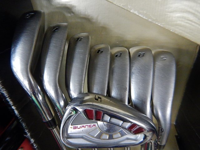 I[116587]テーラーメイド BURNER 2007/NSPRO950GH(JP) 8本セット/S/24