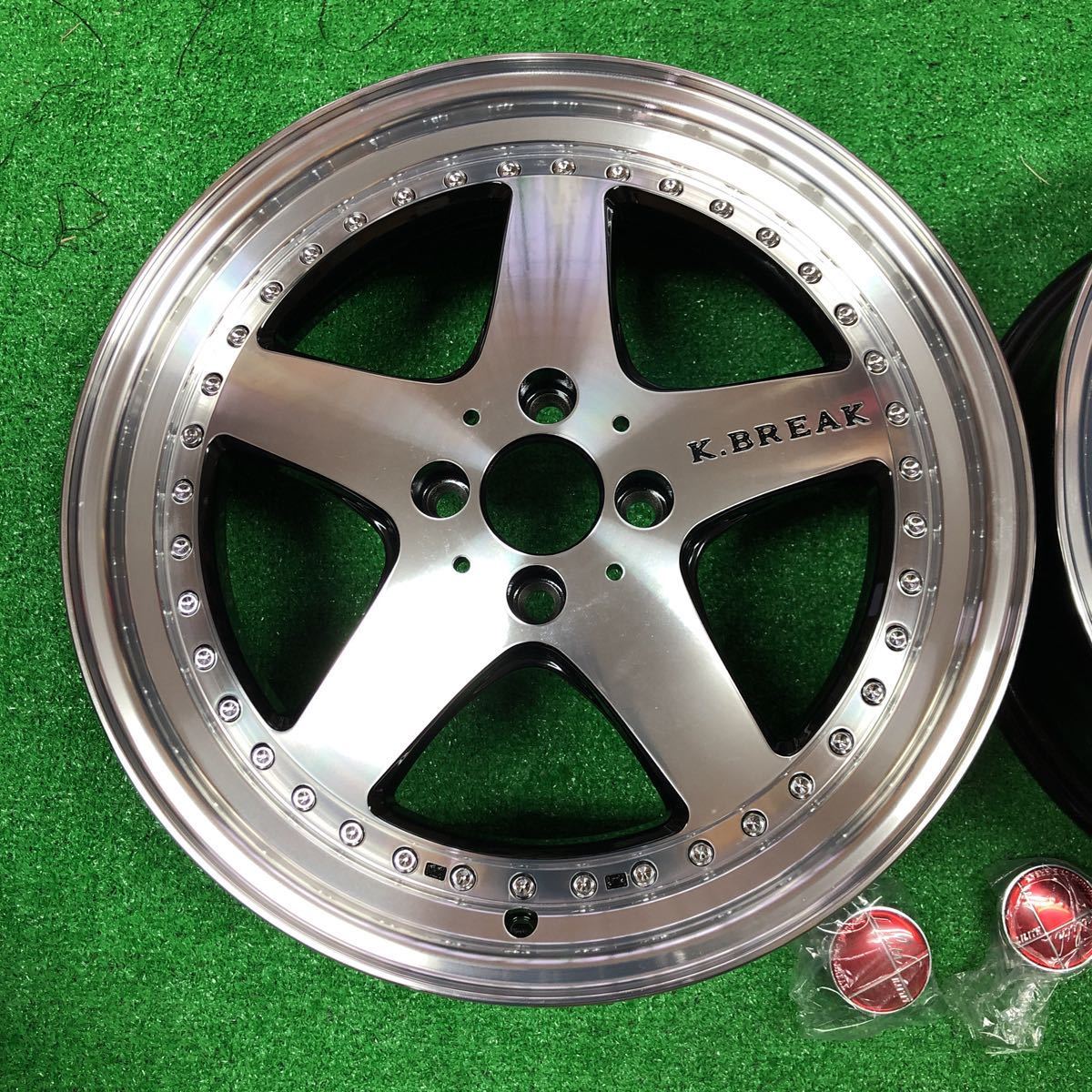 未使用保管品 訳あり K.BREAK リリス 17×6J 2本 ケイブレイク LiLith S 
