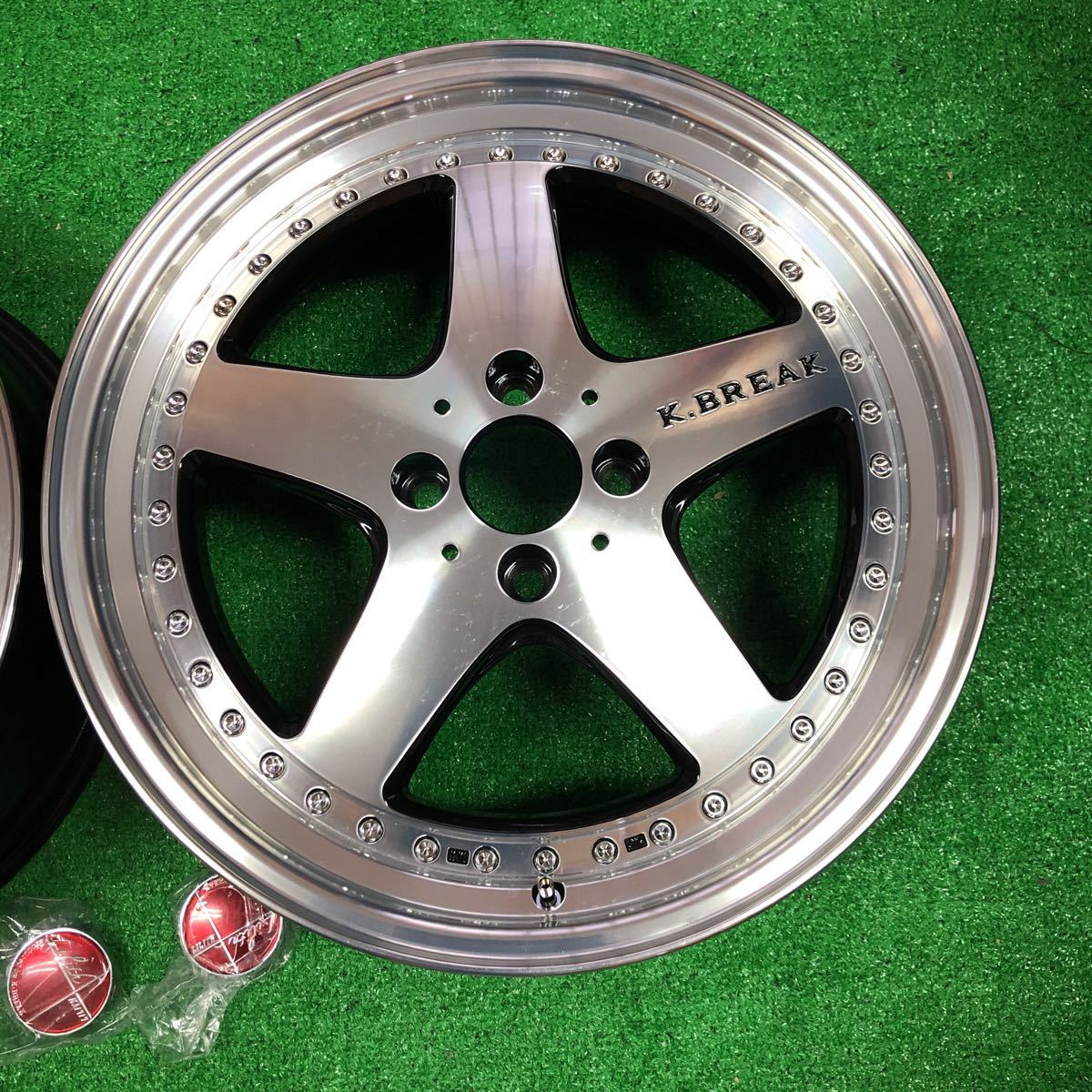 未使用保管品 訳あり K.BREAK リリス 17×6J 2本 ケイブレイク LiLith S 