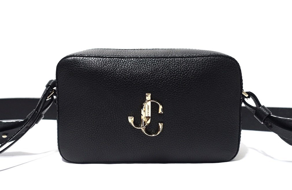 使用僅か 極美品 JIMMY CHOO ジミーチュウ VARENNE CAMERA ヴァレンヌ 