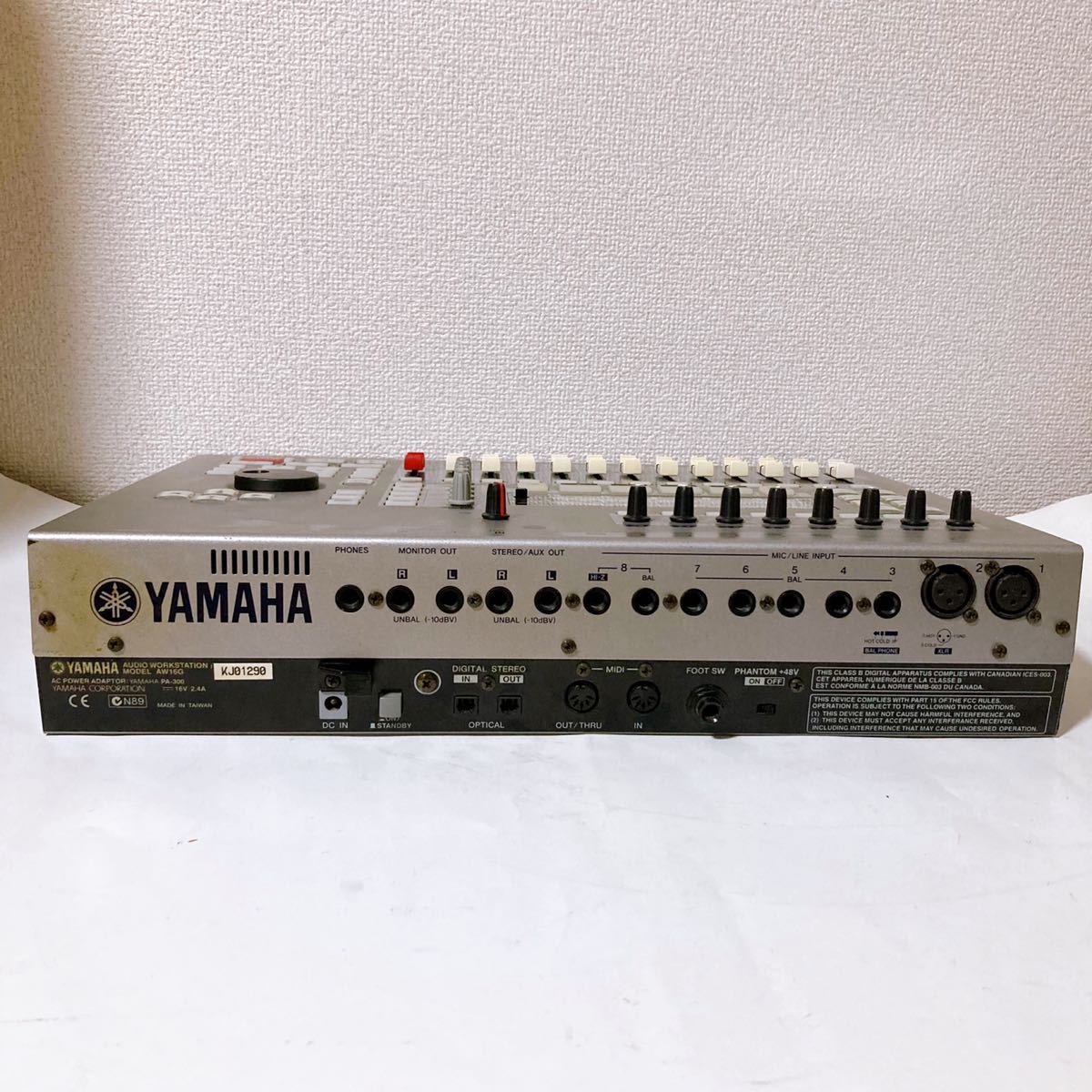 楽器・機材 【CD-Rドライブ付】YAMAHA AW16G マルチトラックレコーダー