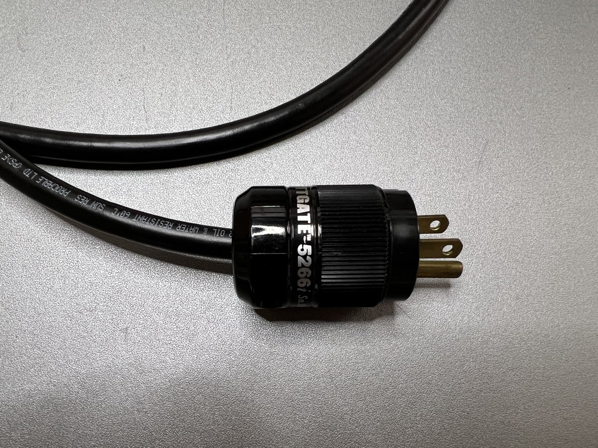 PRO CABLE プロケーブル WATTGATE シールド電源ケーブル 1.0m 黒色