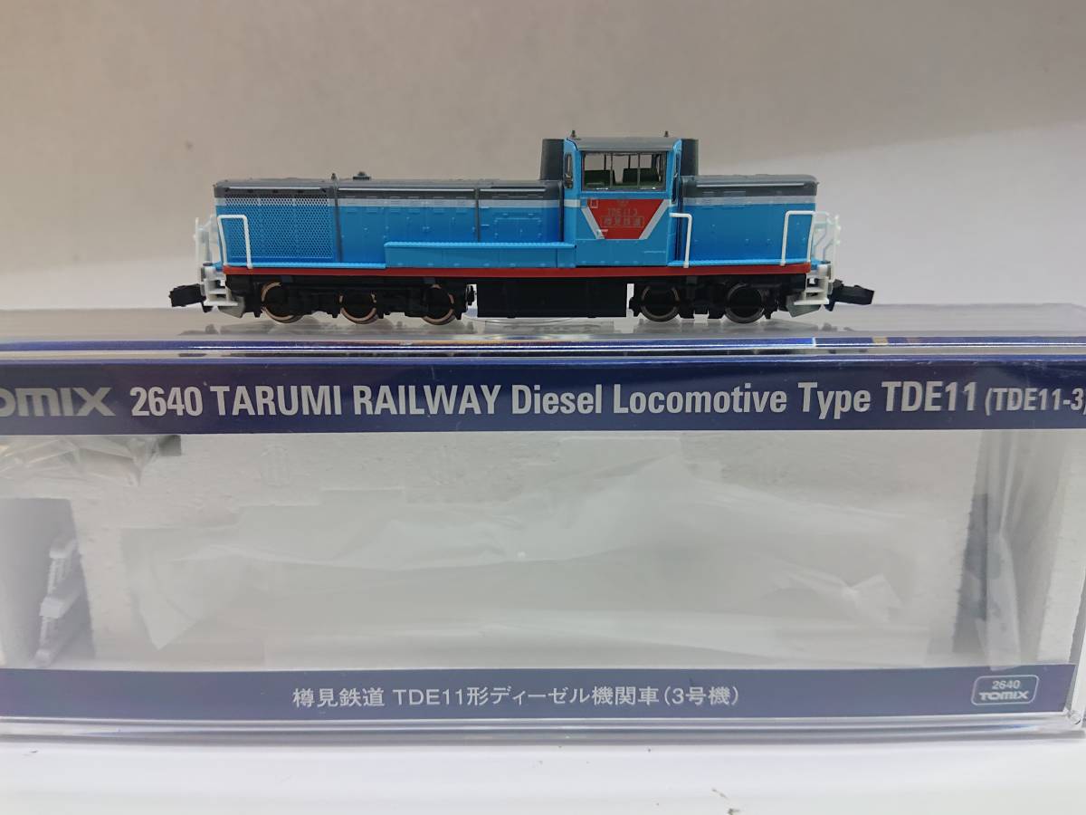 TOMIX 2640 樽見鉄道 TDE11形(3号機) 中古・動作確認済※説明文必読