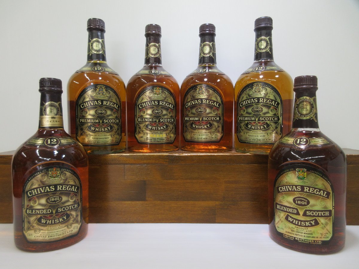 【U-131】CHIVAS REGAL/シーバスリーガル☆デキャンタ/ボトル☆Chairman’s Reserve Ⅱ☆YEARS 25 OLD☆デカンタ/空瓶☆2本 セット シーバスリーガル 12年 CHIVAS ウイスキー Mizunara CVRG-0630-A