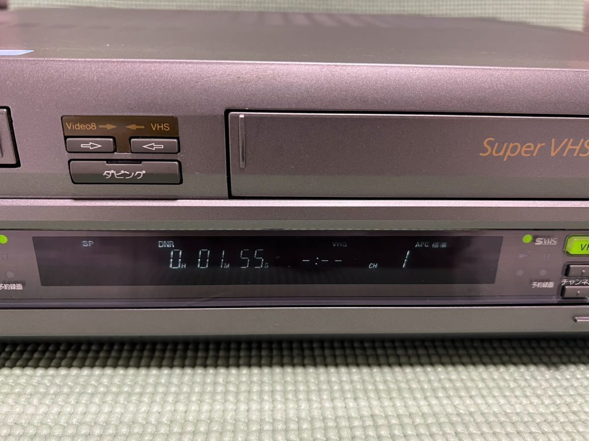 SONY Hi8＆S-VHSダブルビデオデッキ WV-ST1 Wデッキ WV-ST1 ソニー