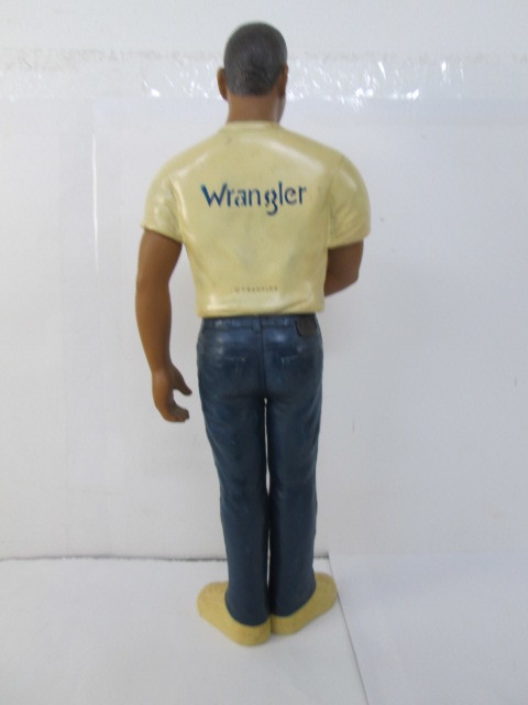 Wrangler ラングラー 非売品 店舗用 ソフビ ディスプレイ 人形 昭和