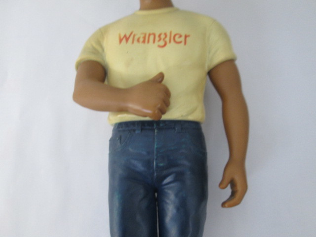 Wrangler ラングラー 非売品 店舗用 ソフビ ディスプレイ 人形 昭和