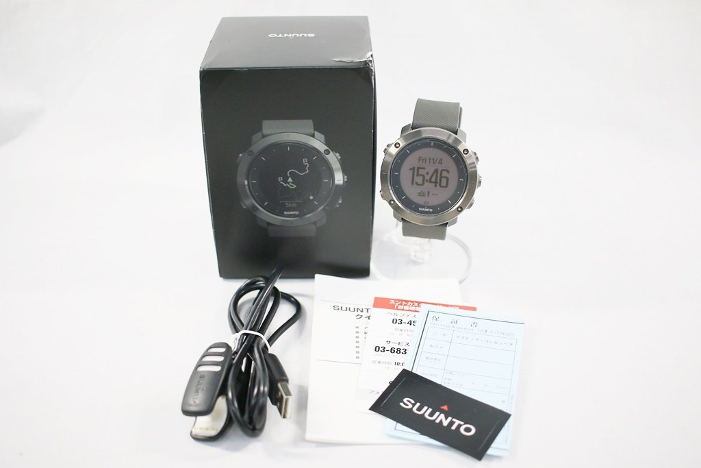 TRAVERSE GRAPHITE Traverse Core Stealth h_b ◎ 中古品 SUUNTO