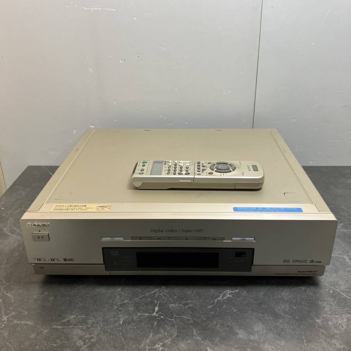 WV-DR9 SONY DV ソニー VHSビデオデッキ & - 入手困難⁄動確済SONY 