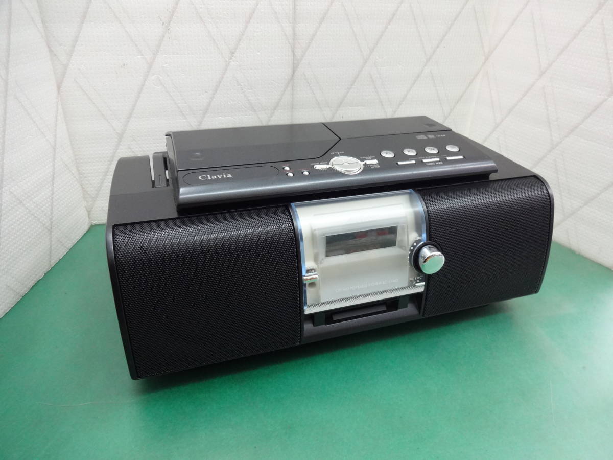 ☆5107 再生のみ確認済 Victor ビクター CD MD カセット ラジカセ RC