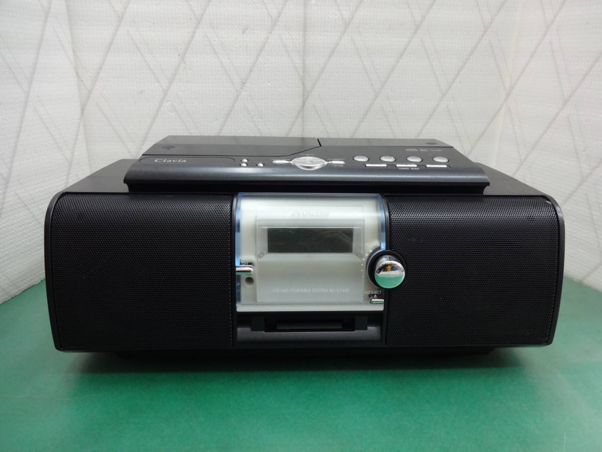 ☆5107 再生のみ確認済 Victor ビクター CD MD カセット ラジカセ RC