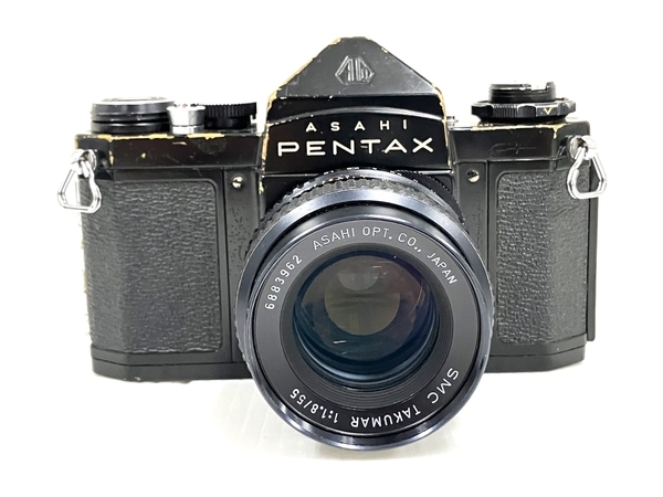 ASAHI PENTAX SV フィルム一眼レフカメラ SMC TAKUMAR 1.8/55 レンズ