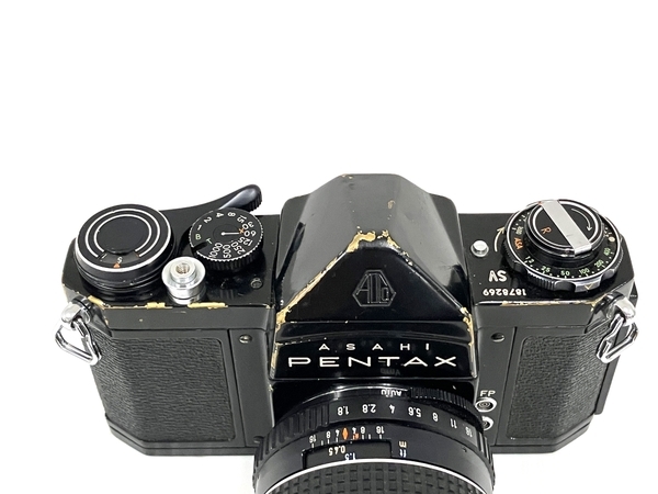 ASAHI PENTAX SV フィルム一眼レフカメラ SMC TAKUMAR 1.8/55 レンズ