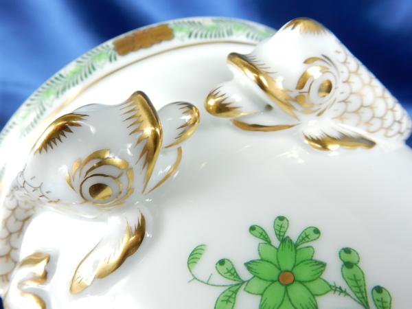 HEREND アポニーグリーン フラワーポット O05 ヘレンド 【公式通販】