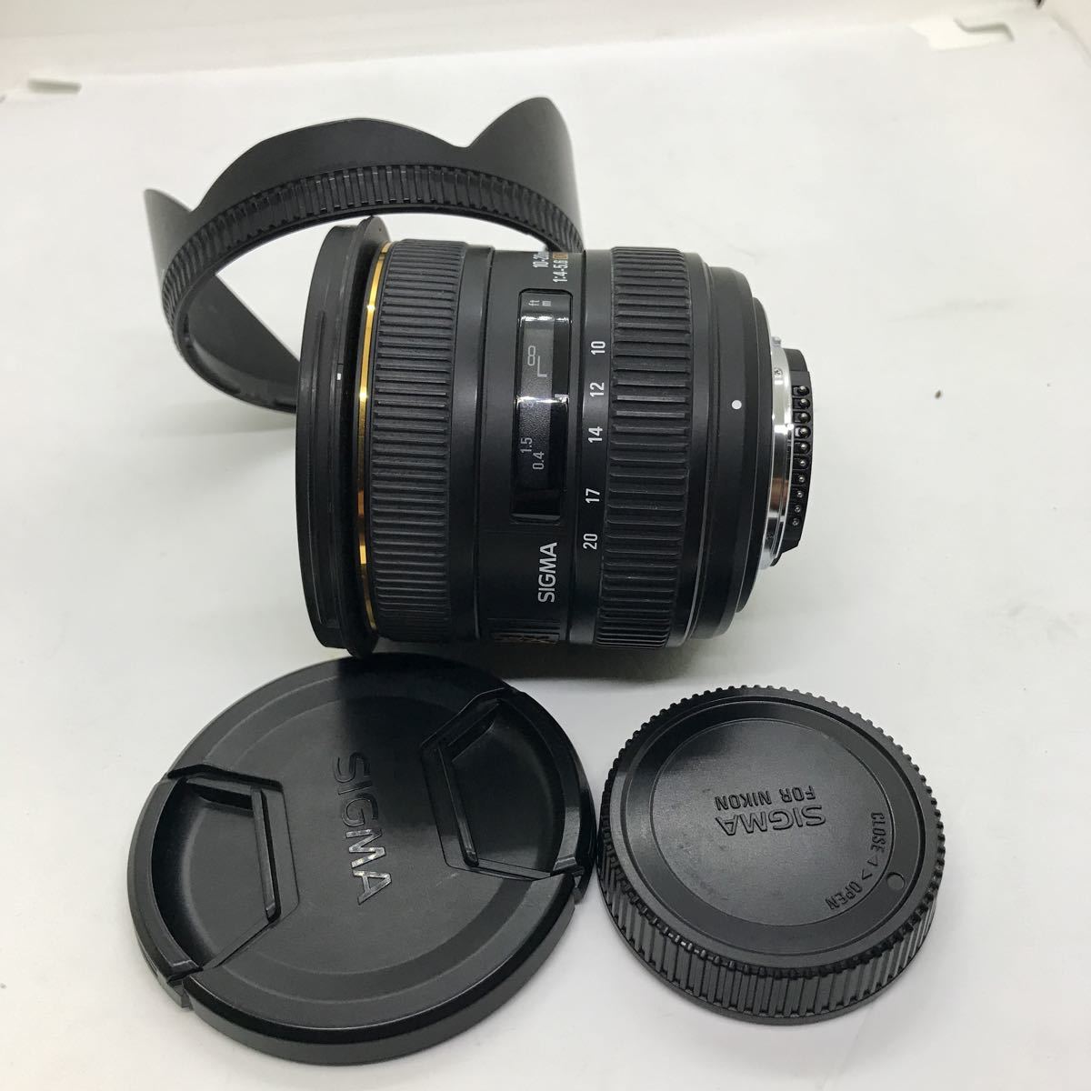 SIGMA 超広角 10-20mm F4-5.6 EX DC HSM ニコン用Nikon ☆動作保証 