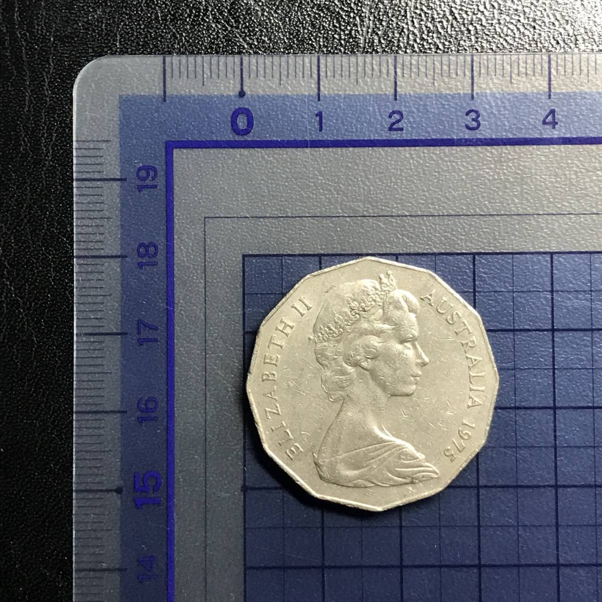 世界 海外 外国 コイン 硬貨 1975年 オーストラリア 50セント 1枚