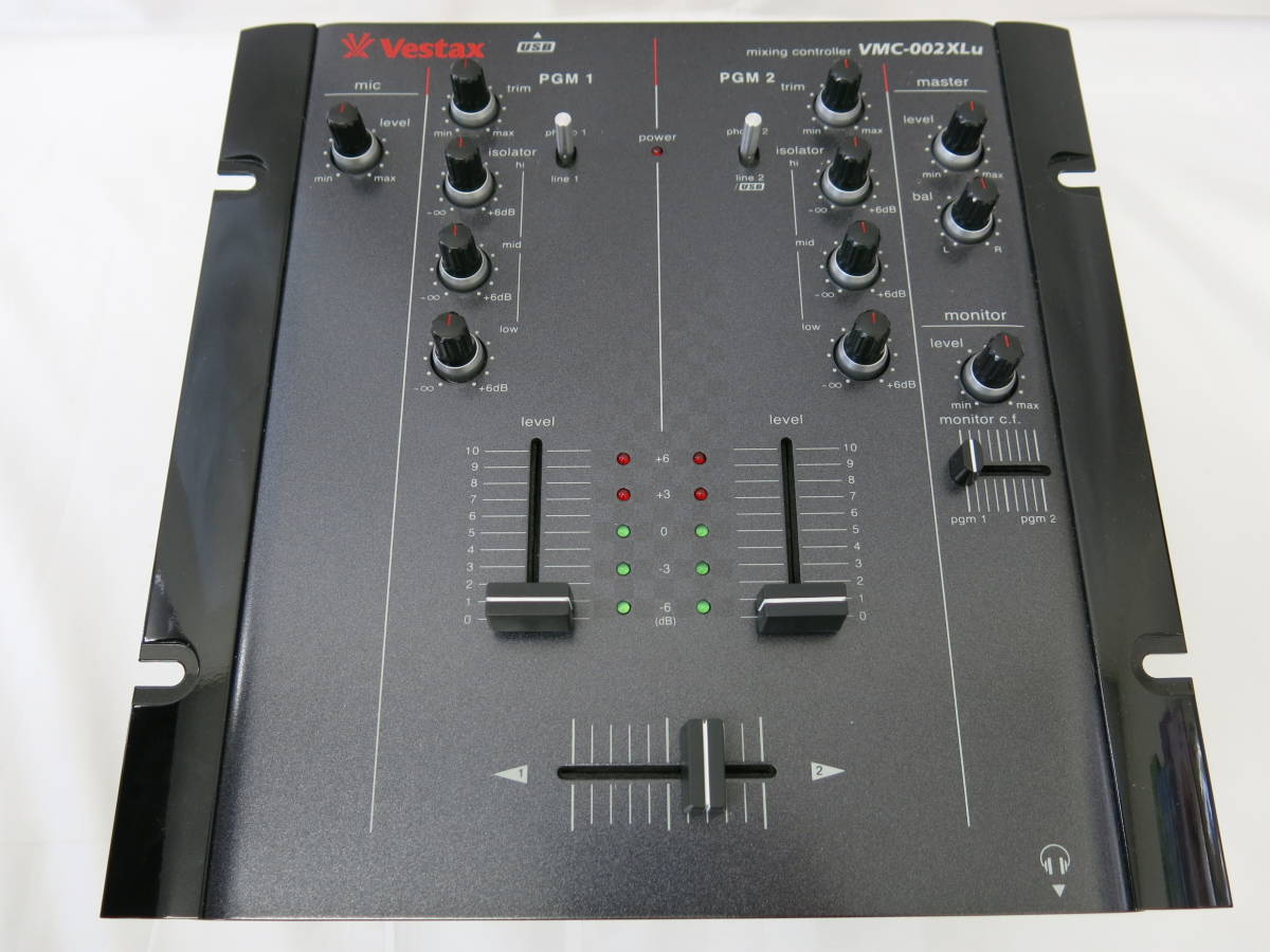 音出確認済】VESTAX VMC-002XL dj ミキサー 音出確認済】VESTAX VMC-002XL