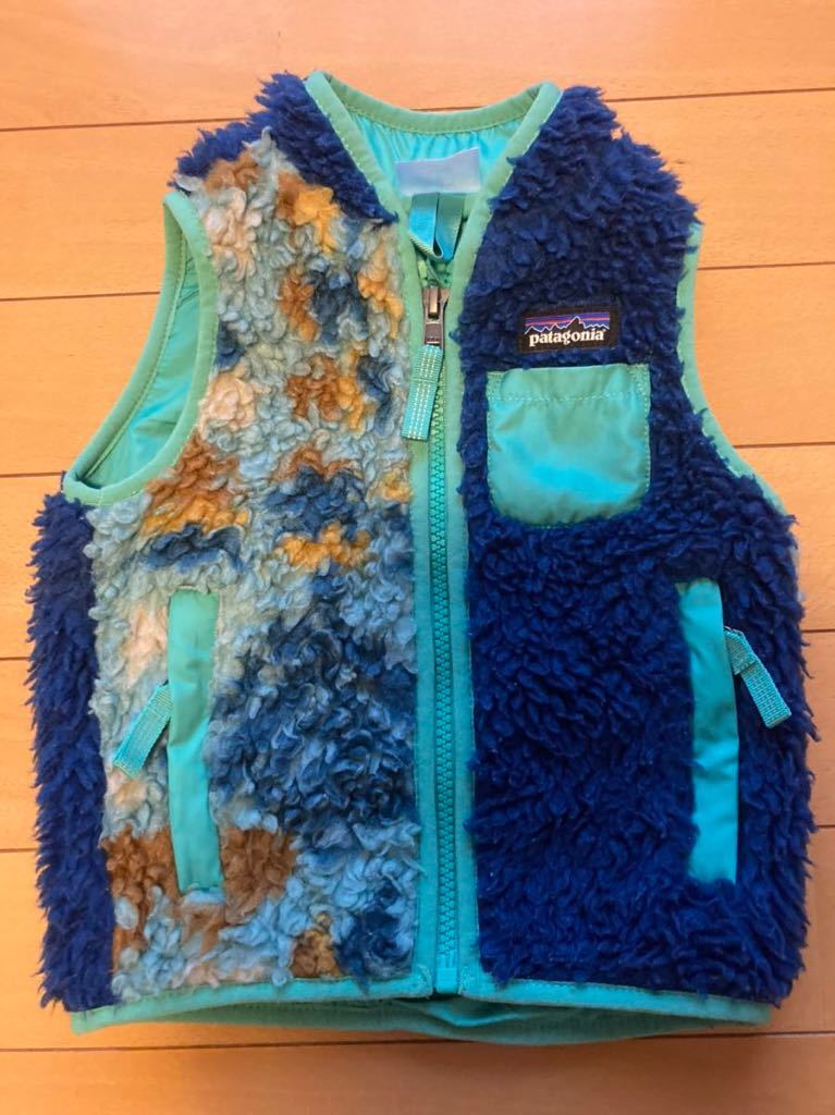 patagonia パタゴニア フリース ベスト XL ベージュ 65490 アウトドア キッズ main image 0