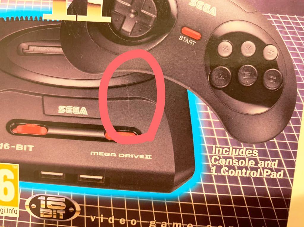 1円スタート】メガドライブミニ2 欧州版【送料無料】SEGA Mega Drive 