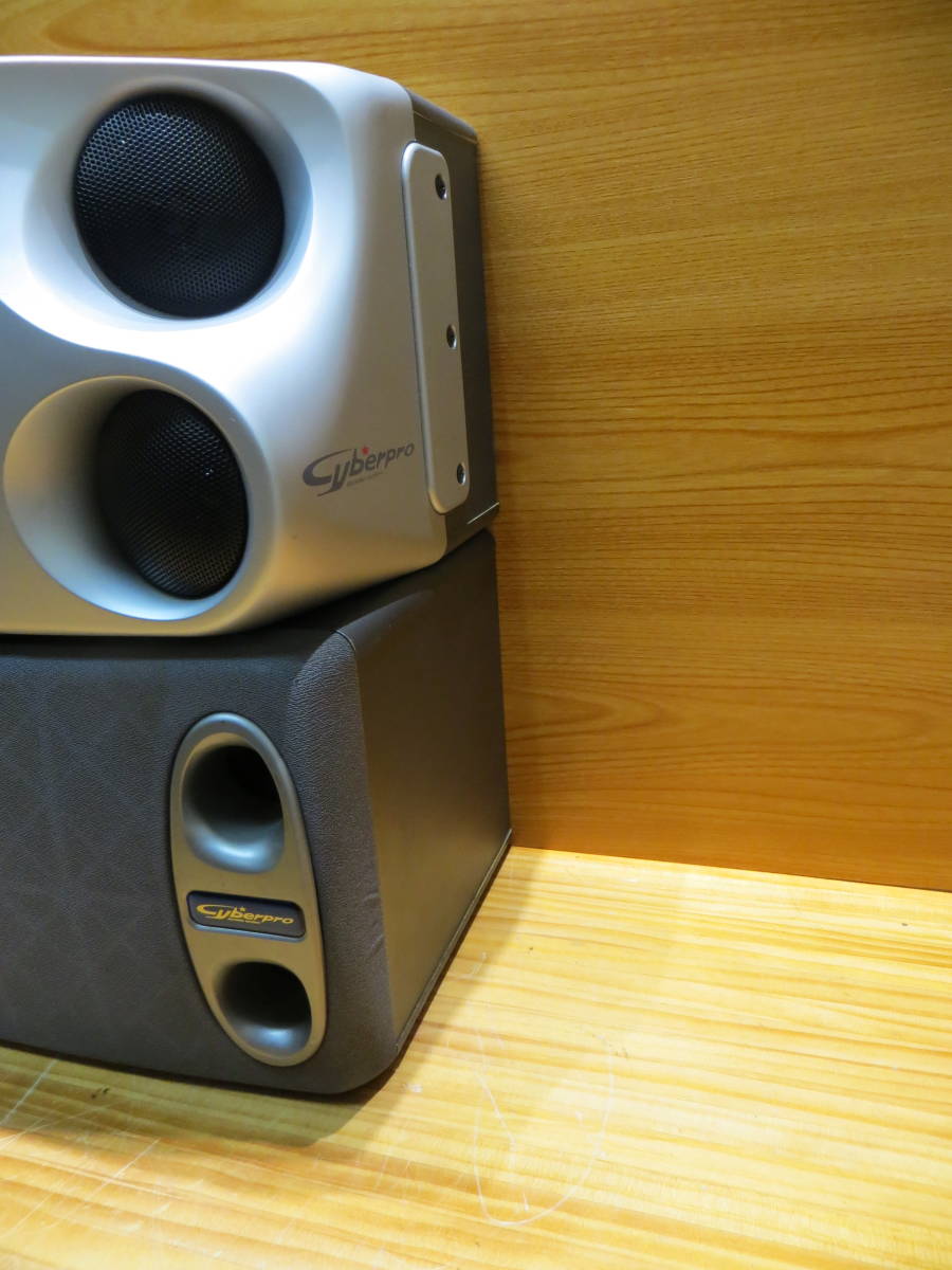 カラオケスピーカー Cyberpro DDS-910 DAM 第一興商 LRペア 天井吊金具あり