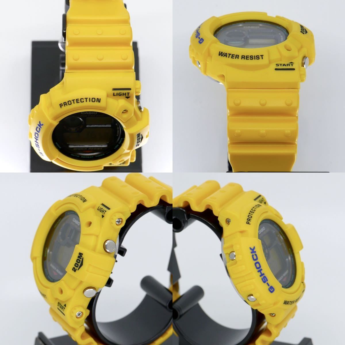 超稀少 ガラス曇り無し】初代イエローフロッグマンDW-6300-9美品 