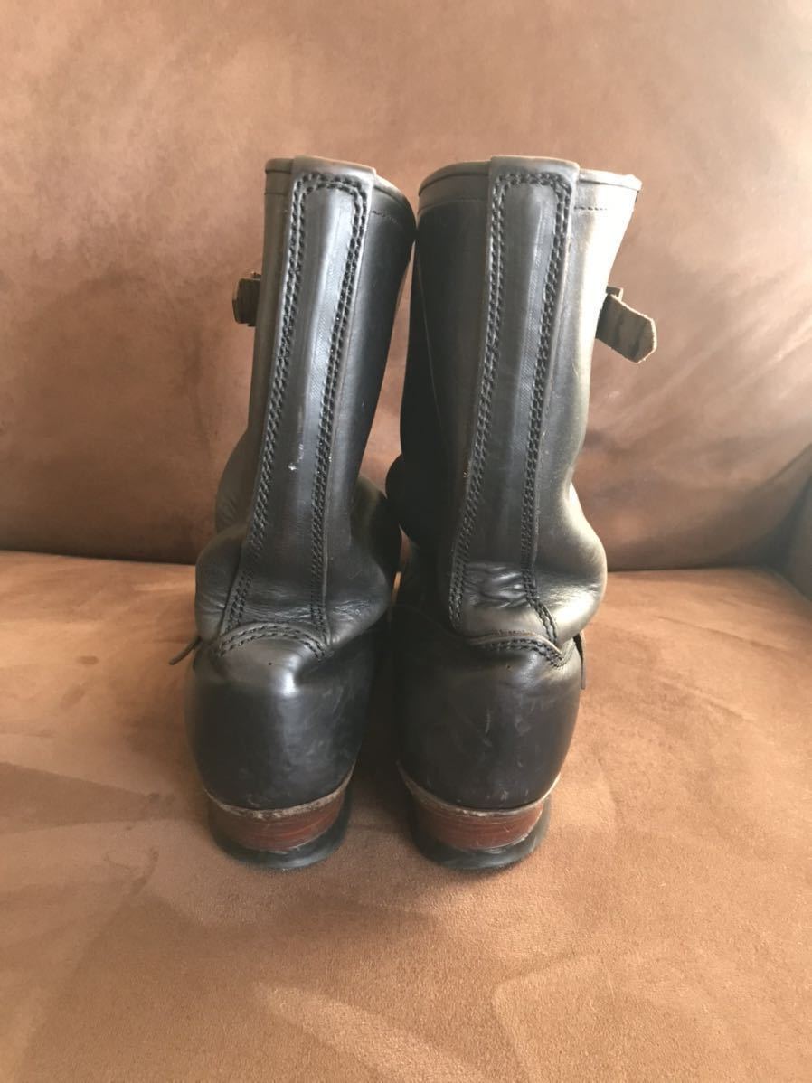 LONE WOLF BOOTS BLACK size 8.5 ローンウルフ エンジニアブーツ 黒