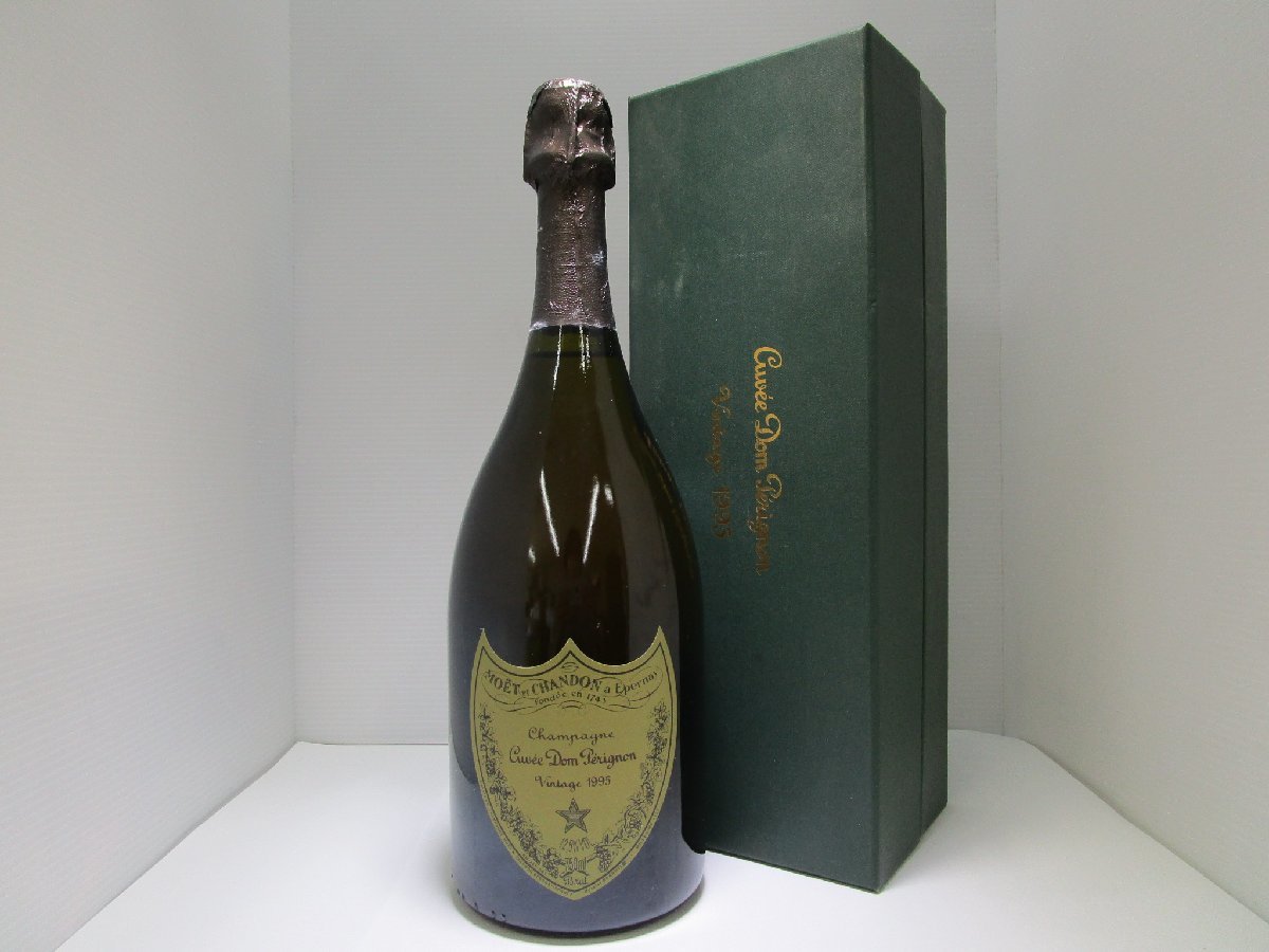 キュベ ドンペリニヨン 1995年 750ml 未開栓 冊子,箱付 Yahoo