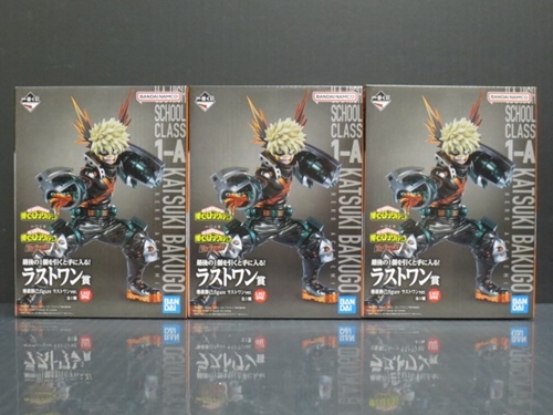 【送料無料，人気セール】 フィギュア 一番くじ 僕のヒーローアカデミア The Top 5 ラストワン賞 爆豪勝己 ラストワンver. 3体セット(その他)｜売買されたオークション情報、yahooの商品情報をアーカイブ公開 - オークファ その他