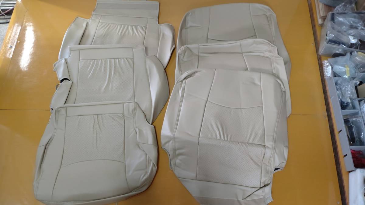 【新作登場，最新作】 PCVレザーシートカバー ベージュ ヴェルファイア ANH20 GGH20系(トヨタ用)｜売買されたオークション情報、yahooの商品情報をアーカイブ公開 - オークファン トヨタ用