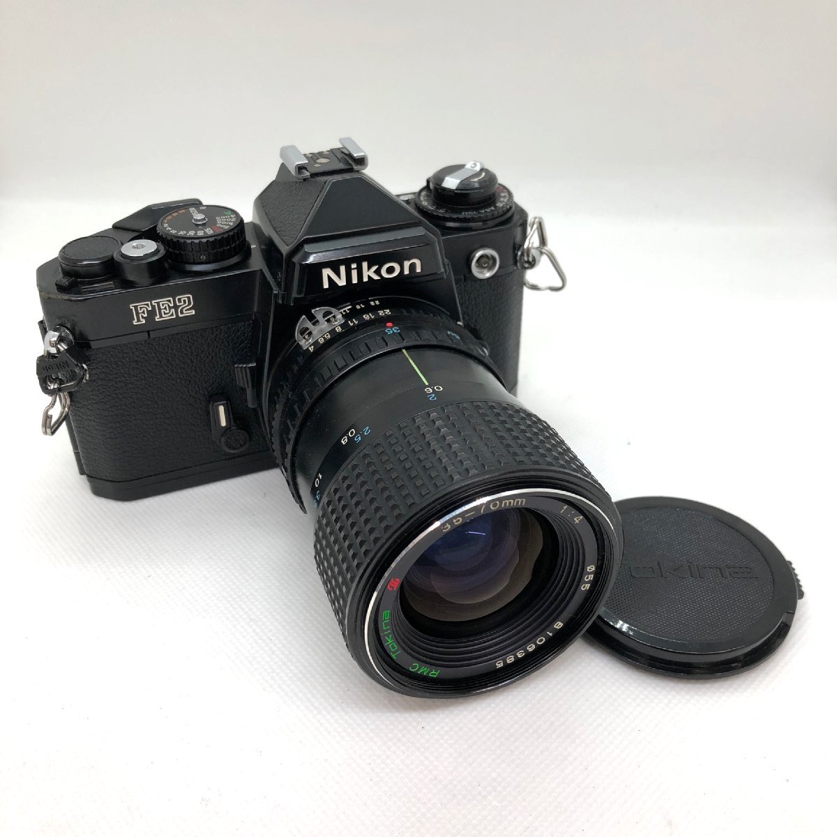 カメラ、光学機器 E Nikon ニコン FE2 フィルムカメラ Tokina トキナー