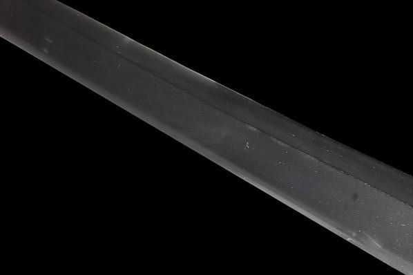 武具 脇差 正家 50.1cm 直刃 拵え 外装 鞘 柄 目貫 縁頭 波千鳥紋象嵌