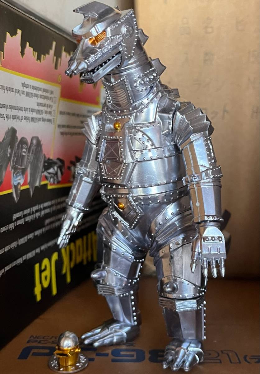 限定メッキ版 メカゴジラ プラモ ストレート組み The特撮Collection