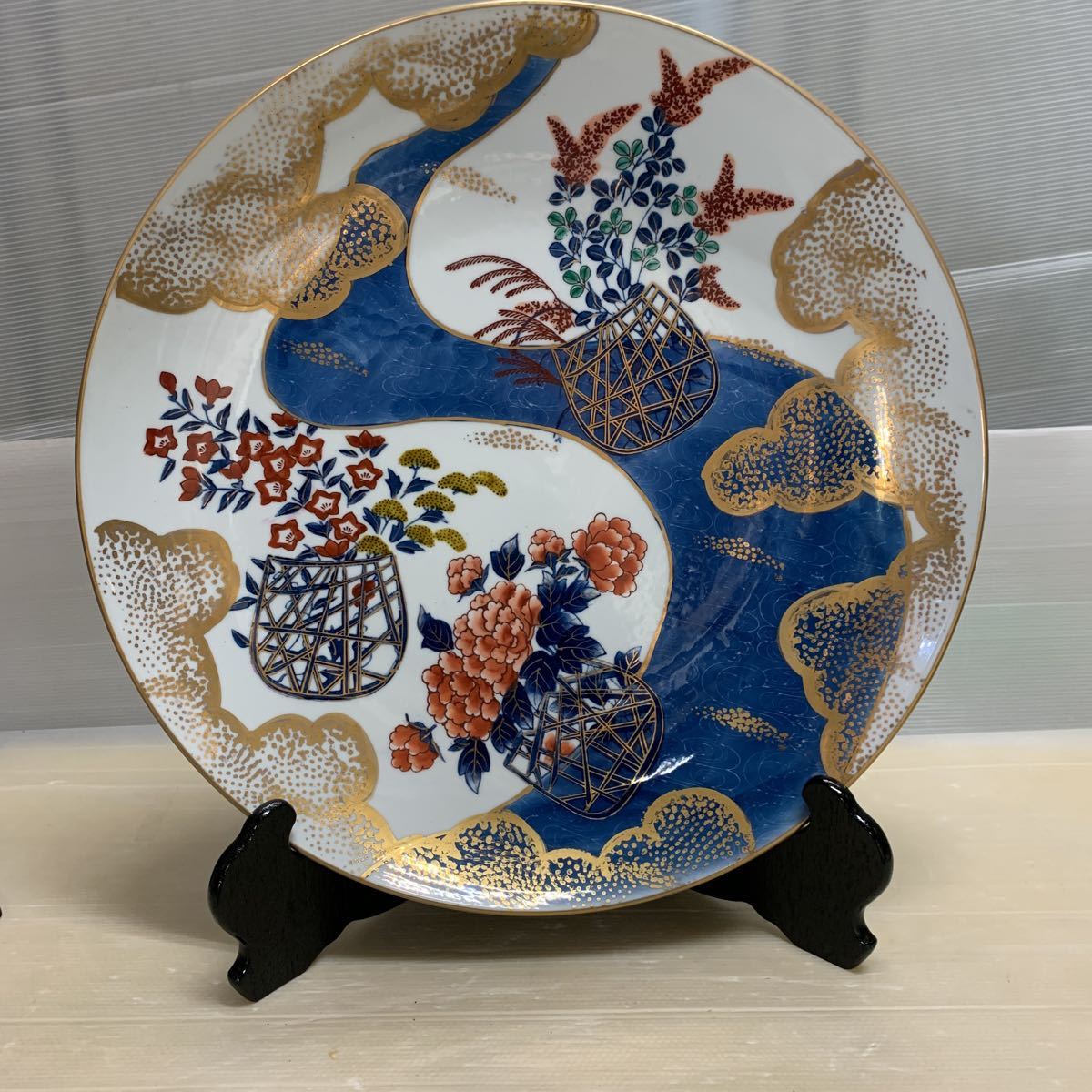 古伊万里錦絵大皿 古伊万里錦絵大皿 - メルカリ