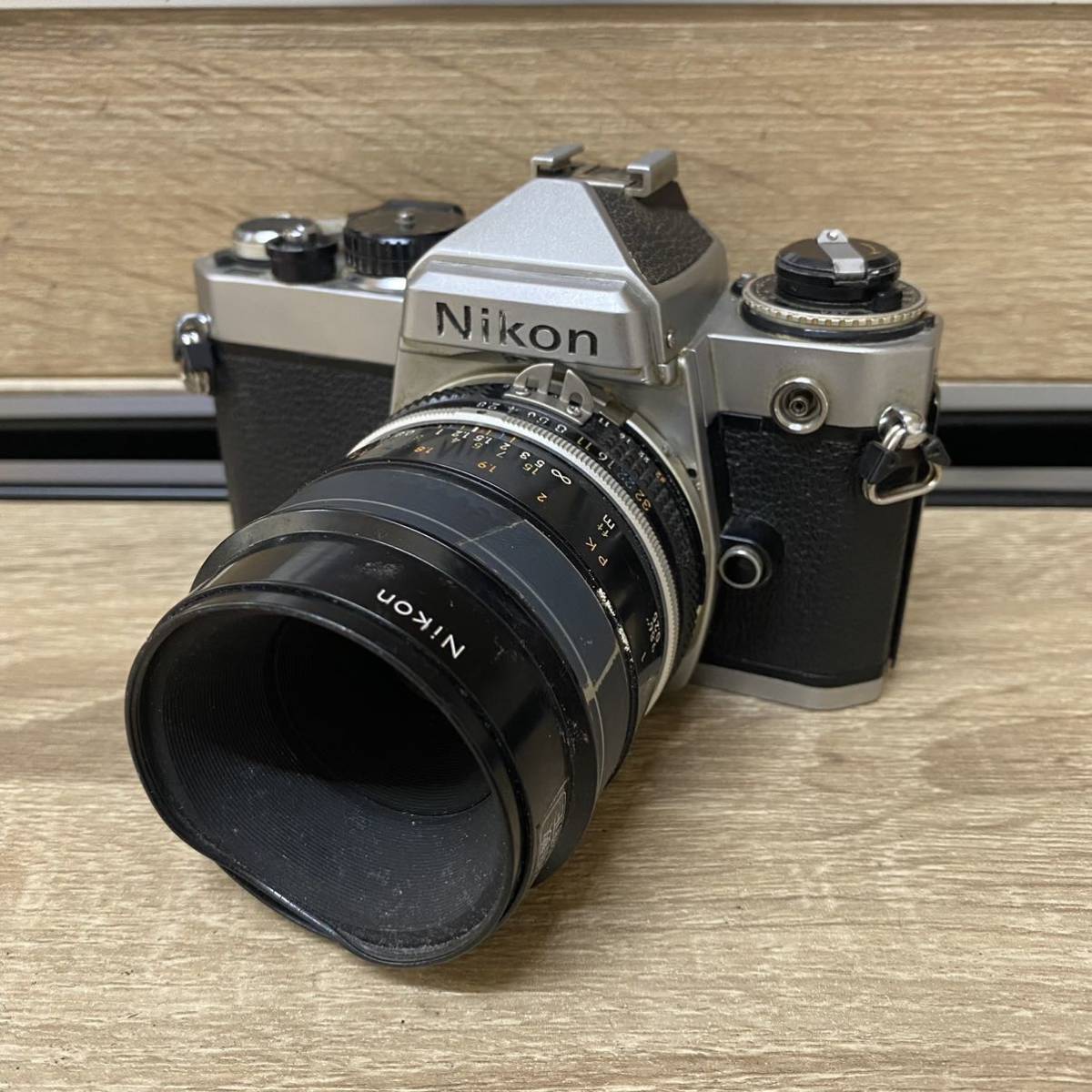 得価，新品 051 NIKON ニコン FE ボディ シルバー Micro-NIKKOR 55mm 1:2.8 ジャンク品(ニコン)｜売買されたオークション情報、yahooの商品情報をアーカイブ公開 - オークファン ニコン
